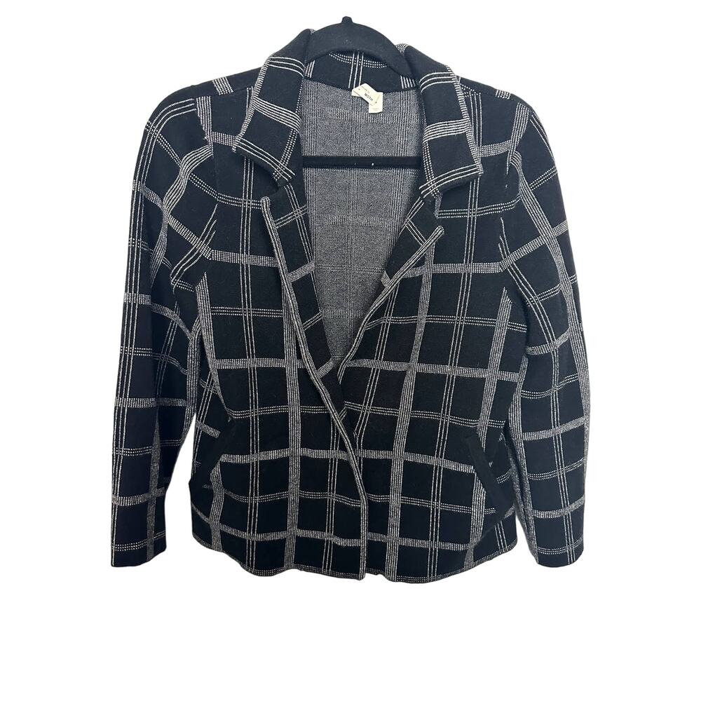 Moth Medium Long‎ Sleeve Plaid Cardigan